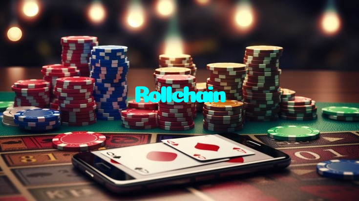 Rollchain خوش آمدید بونس +600% پیشکش موبائل ایپ کے پروموشن سیکشن میں دکھائی دیتی ہے۔